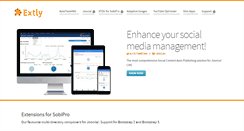 Desktop Screenshot of extly.com